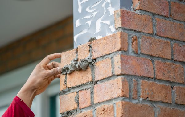 Brick Pillar Repair in Gainesville