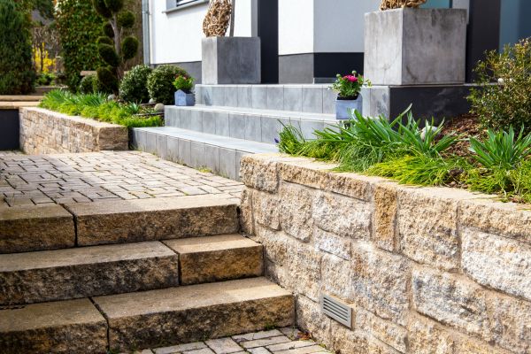 Stone Step Replacement in Gainesville