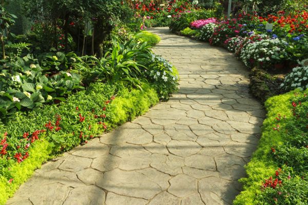 Stone Pathway Repair in Gainesville