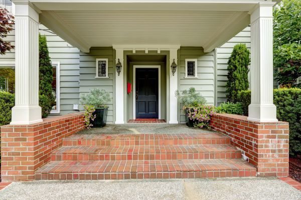 Front Porch Masonry Repair in Gainesville