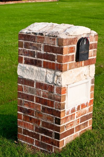 Brick Mailbox Installation in Gainesville