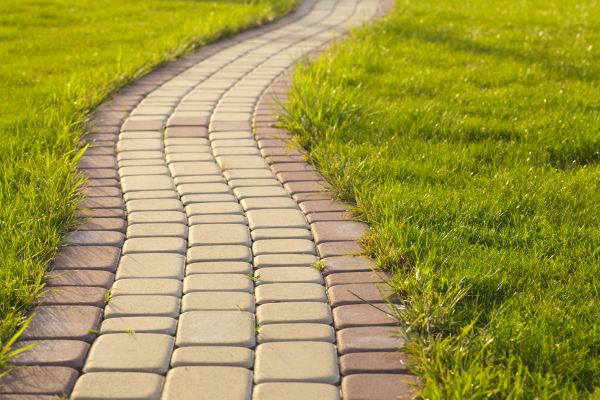 Sidewalk Brick Repair in Gainesville