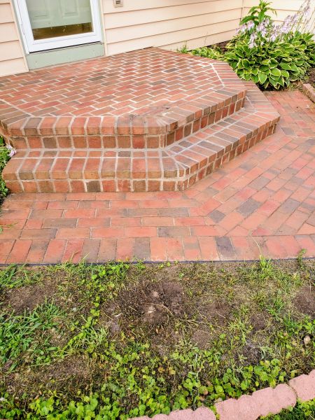 Brick Stoop Repair in Gainesville