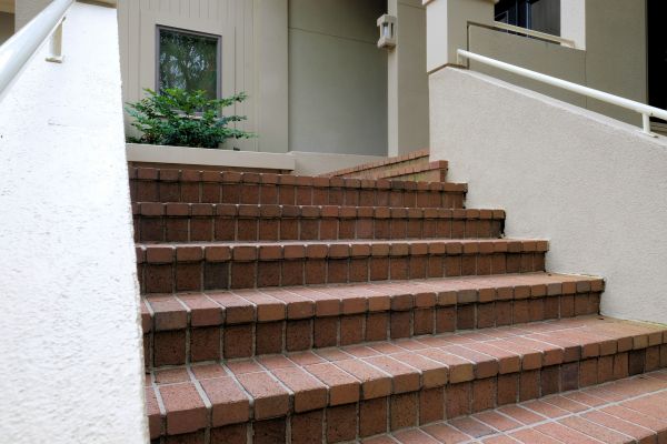 Entryway Brick Repair in Gainesville
